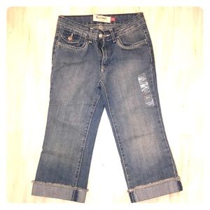 Girls Old Navy Quarter Length Jeans